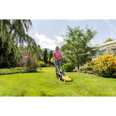 Газонокосарка акумуляторна Karcher LMO 3-18 Battery 18В 34см 25-60мм (без АКБ та ЗП)
