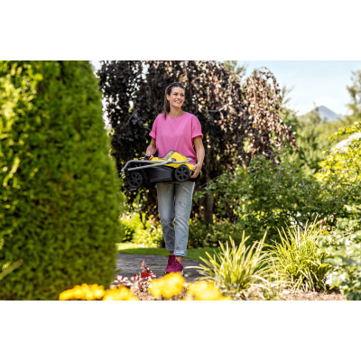 Газонокосарка акумуляторна Karcher LMO 2-18 Battery 18В 32см  акб 1х5А·год 25-60мм
