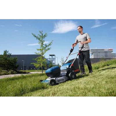 Газонокосилка аккумуляторная Bosch Professional GRA 18V2-460 18В 46см 60л 30-70мм 23кг без АКБ и ЗП