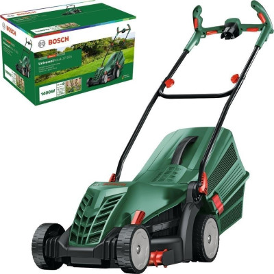 Газонокосилка сетевая Bosch UniversalRotak 37-555 1400Вт 37см 40л 27-50мм 15.5кг