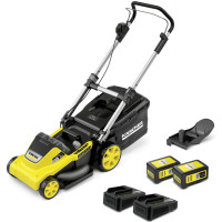 Газонокосарка акумуляторна Karcher LMO 5-18 Dual Battery Set 36В (18В+18В) акб 2х5А·год 41см 25-70см до 550м.кв