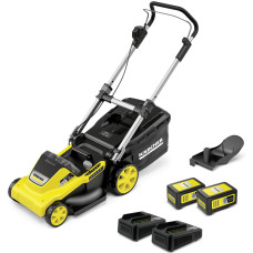 Газонокосарка акумуляторна Karcher LMO 5-18 Dual Battery Set 36В (18В+18В) акб 2х5А·год 41см 25-70см до 550м.кв