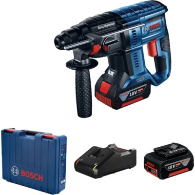 Перфоратор акумуляторний Bosch Professional GBH 180-LI SDS-Plus 18В акб 2х4А·год 2Дж 2.3кг