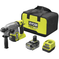 Перфоратор аккумуляторный Ryobi ONE+ НР RSDS18X-1C40S SDS-plus 18В 1х4А·ч 4Дж 4 режима 3.2кг
