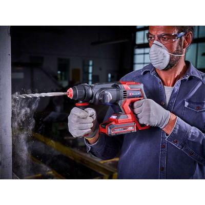 Аккумуляторный перфоратор Einhell TE-HD 18/20LI - Solo SDS-plus PXC 18В 1.8Дж 2.7кг кейс без АКБ и ЗП