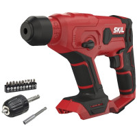 Перфоратор акумуляторний SKIL 3810 CA SDS-plus+ШЗП 20В 1Дж аксесуари кейс 1.5кг без АКБ та ЗП