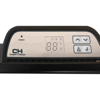 Электрический конвектор Cooper&Hunter Domestic Black CH-1500ED 1500 Вт, 20 м2, IP24, эл. управление, черный