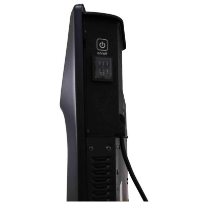 Электрический конвектор Cooper&Hunter Domestic Black CH-1500ED 1500 Вт, 20 м2, IP24, эл. управление, черный