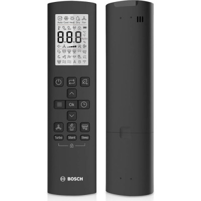 Кондиціонер Bosch Climate 7000i 25м2 інвертор 9000BTU 2.6кВт A+++/A+++ -30°С Wi-Fi R32 чорний