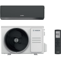 Кондиціонер Bosch Climate 7000i 55м2 інвертор 18000BTU 5.3кВт A+++/A++ -30°С Wi-Fi R32 чорний
