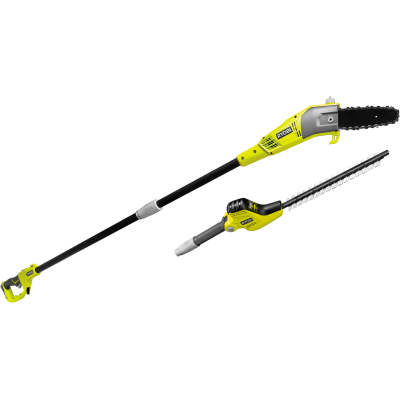 Кусторез-высоторез цепной сетевой Ryobi RP750450 450/750Вт 20/45см шаг реза 20мм 2.7м 3.8/4.1кг