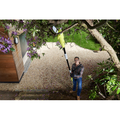 Кусторез-высоторез цепной сетевой Ryobi RP750450 450/750Вт 20/45см шаг реза 20мм 2.7м 3.8/4.1кг