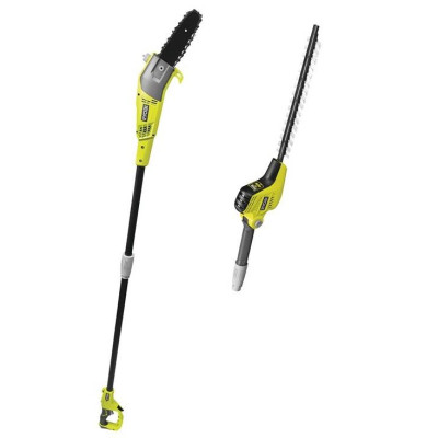 Кусторез-высоторез цепной сетевой Ryobi RP750450 450/750Вт 20/45см шаг реза 20мм 2.7м 3.8/4.1кг