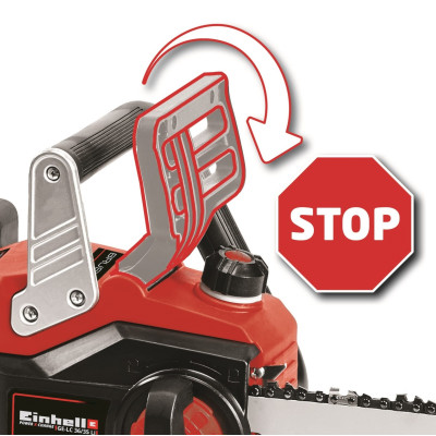 Пила цепная аккумуляторная Einhell Professional GP-LC 36/35 Li-Solo 18В PXC шина 35см бесщеточная 15м/с 3.79кг без АКБ и ЗП
