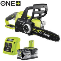 Пила цепная аккумуляторная Ryobi ONE+ RCS1830-140B 18В акб 1х4А·час ЗП 30см 3.2кг