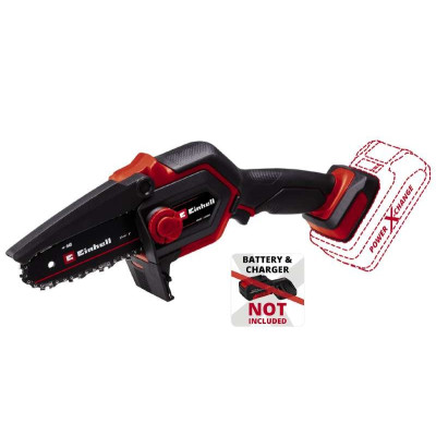 Пила цепная аккумуляторная Einhell GE-PS 18/15 Li BL - Solo PXC 18В бесщеточная шина 158мм рез 125мм 4.8м/с 1.1кг без АКБ и ЗП