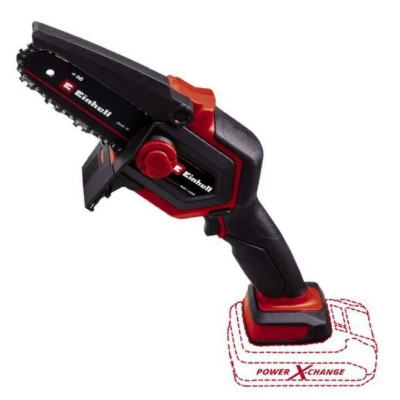 Пила цепная аккумуляторная Einhell GE-PS 18/15 Li BL - Solo PXC 18В бесщеточная шина 158мм рез 125мм 4.8м/с 1.1кг без АКБ и ЗП