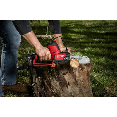 Пила ланцюгова акумуляторна Milwaukee M12 FHS-0 12В шина 15см 1.9кг без АКБ та ЗП