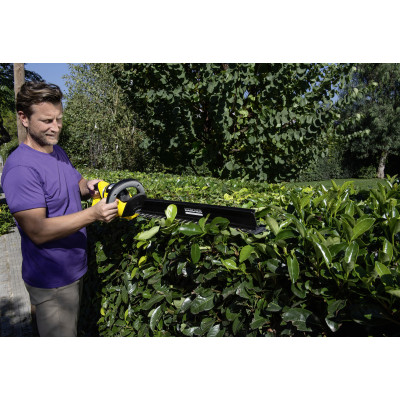 Кусторез аккумуляторный Karcher HGE 36-60 Battery 36В лезвие 60см шаг 26мм 3.3кг без АКБ и ЗП