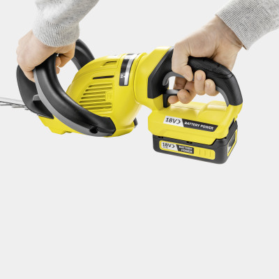 Кущоріз акумуляторний Karcher HGE 18-50 Battery 18В лезо 50см крок 22мм без АКБ та ЗП