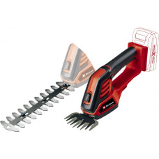 Ножиці для трави акумуляторні Einhell GE-CG 18/100 Li-Solo 18В PXC 10см крок різу 8мм 1.06кг без АКБ та ЗП