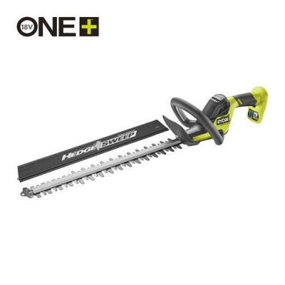 Кусторез аккумуляторный Ryobi ONE+ RY18HT45A-0 18В 45см шаг реза 22мм 2.3кг без АКБ и ЗП