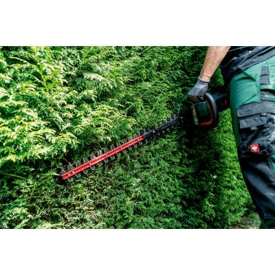 Кусторез аккумуляторный Metabo HS 18 LTX BL 75 18В 75см шаг реза 21мм 4.4кг без АКБ и ЗП