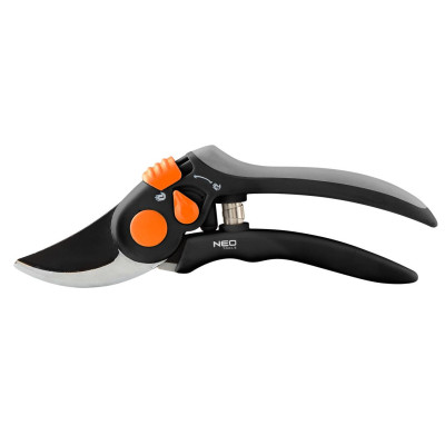 Секатор площинний Neo Tools, d різу 18мм, 200мм, 248г