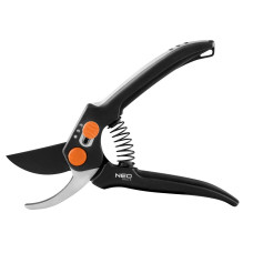 Секатор площинний Neo Tools, d різу 15мм, 185мм, 164г