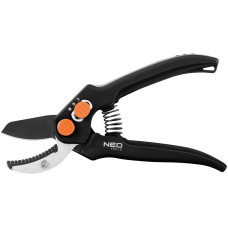 Секатор контактний Neo Tools, d різу 15мм, 185мм, 169г