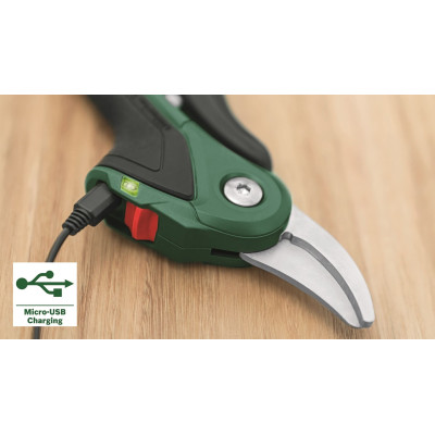 Секатор акумуляторний Bosch EasyPrune, 3.6В, d різу 25мм, 0.49кг