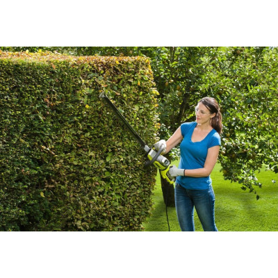 Кусторез сетевой Ryobi RHT6760RL 650Вт 60см шаг реза 30мм 4кг