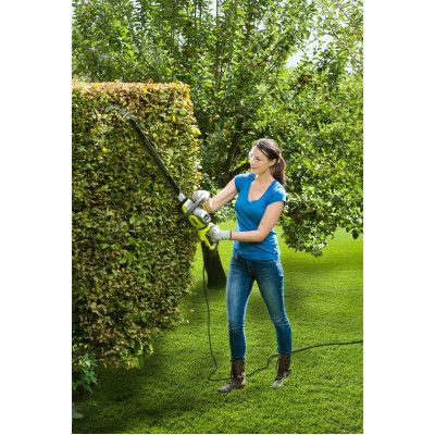 Кусторез сетевой Ryobi RHT6760RL 650Вт 60см шаг реза 30мм 4кг