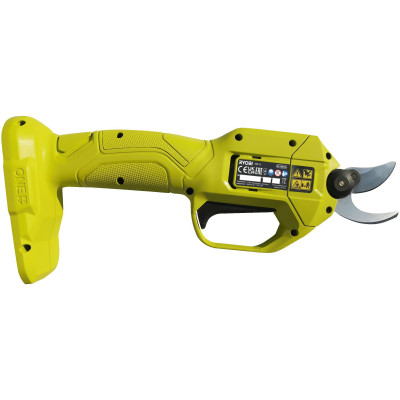 Секатор акумуляторний Ryobi ONE+ RY18SCA-0 18В d різа 25мм 0.74кг без АКБ та ЗП