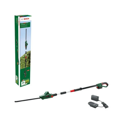 Кусторез аккумуляторный Bosch UniversalHedgePole 18 18В АКБ 1х2.5А·час 43мм шаг реза 16мм со штангой ЗП AL18V-20 3.6кг