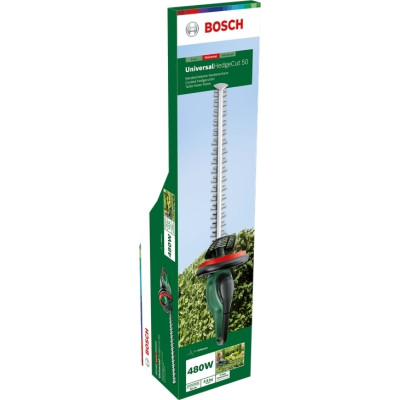 Кусторез Bosch UniversalHedgeCut 50 480Вт 50см шаг реза 26мм 3.67 кг