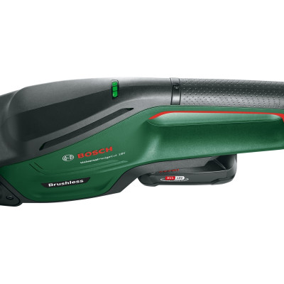 Кущоріз акумуляторний Bosch UniversalHedgeCut 18V-50 18В АКБ 1х2.5А·год 50мм крок різу 20мм ЗП AL1830CV 2.6кг