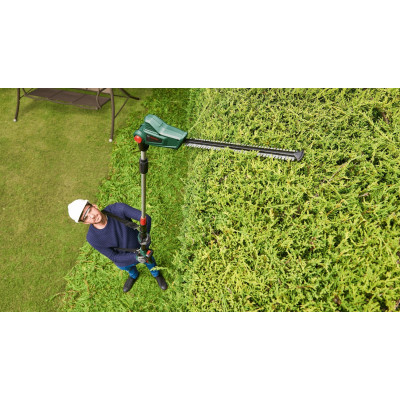 Кусторез аккумуляторный Bosch UniversalHedgePole 18 18В 43мм шаг реза 16мм 3.6кг без АКБ и ЗП