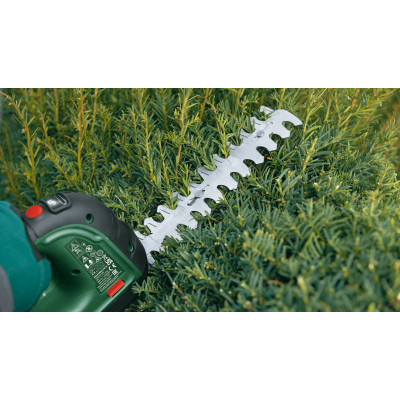 Ножницы для травы аккумуляторные Bosch AdvancedShear 18V-10 + насадка кусторез 10/20см шаг реза 8мм 1xPBA 2.0Ah 2.45кг