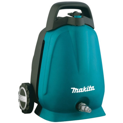 Мінімийка високого тиску Makita HW102, 1300Вт, 100бар, 360л/год, шланг 5м, 5.8кг