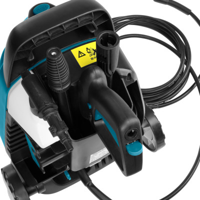 Мінімийка високого тиску Makita HW102, 1300Вт, 100бар, 360л/год, шланг 5м, 5.8кг