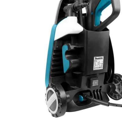 Мінімийка високого тиску Makita HW102, 1300Вт, 100бар, 360л/год, шланг 5м, 5.8кг