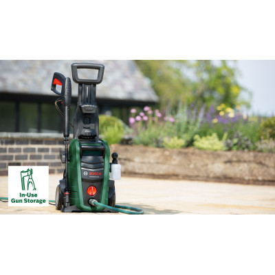 Мінімийка високого тиску Bosch UniversalAquatak 135, 1900Вт, 135бар, 410л/год, насадка 3в1, 7.9кг