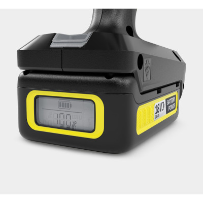 Мінімийка низького тиску Karcher KHB 6 Battery, акумуляторна, 24бар, 200л/год, вага 1.3кг, без АКБ та ЗП