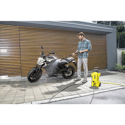 Мінімийка високого тиску Karcher K2 Power Control, 1400Вт, 110бар, 360л/год, шланг 5м, 4.34кг