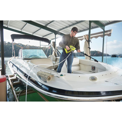 Мийка ручна акумуляторна Ryobi ONE+ RY18PW22A-0 18В 22бар 182л/год 22кг без АКБ та ЗП