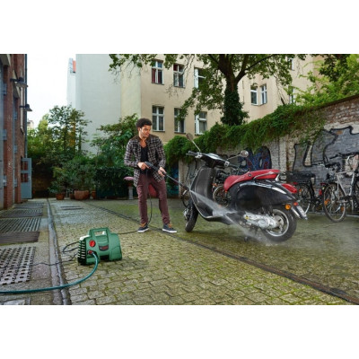 Мінімийка високого тиску Bosch EasyAquatak 110, 1300Вт, 110бар, 330л/год, шланг 5м, 3.8кг