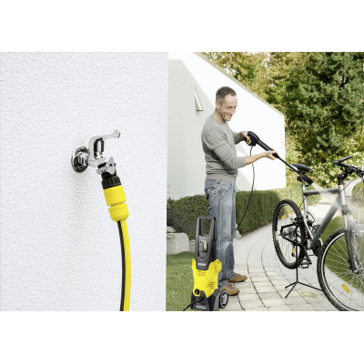 Мінімийка високого тиску Karcher K 3, 1600Вт, 20-120бар, 380л/год, шланг 6м, 5кг