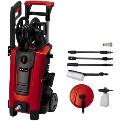 Мінімийка високого тиску Einhell TE-HP 140, 1900Вт, 140бар, 420л/год, шланг 5м, 11.5кг