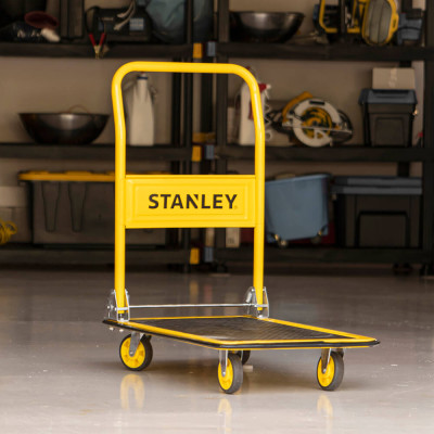 Візок вантажний Stanley платформний, антиковзна поверхня, платформа 73,5x47см, до 150кг, вага 7.7кг